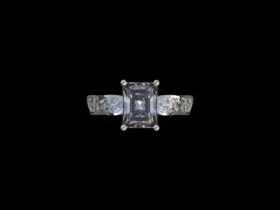 Women ring Free 3D print model purchase