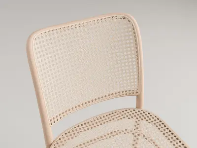 Chair Rattan Raw 3D model