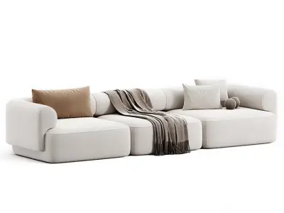 sofa  3d model  Free 3D model