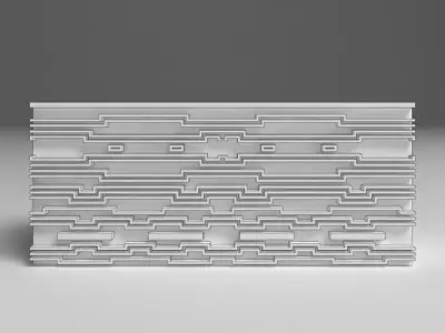 Buffet Table 3D model