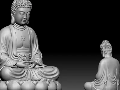 Buddha 010 3D print model