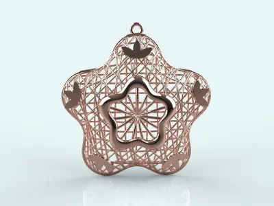 Pendant 3D print model get