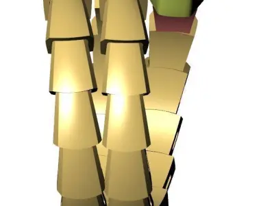 Serpenti Viper Ring head and tail 3D print model