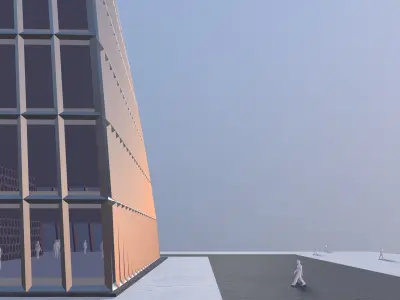 Building in concept 23-0003 3D model