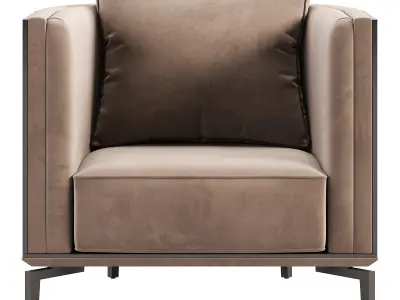 BACKSTAGE Armchair by Visionnaire 3D model