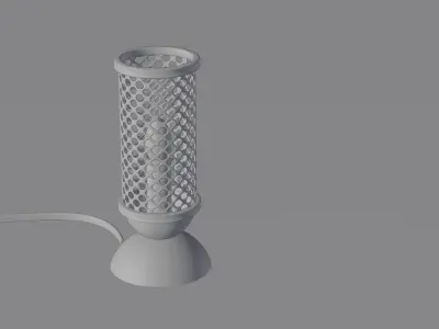 Antique  Old Lamp 3D Model Free 3D model