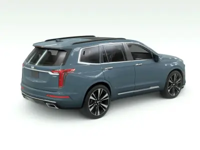 2020 Cadillac XT6 3D model