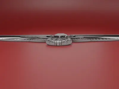 Reichstag german eagle uncensored 3D print model