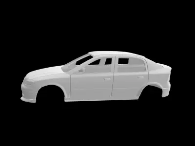 Opel Astra G 5doors Hatchback 3D print model