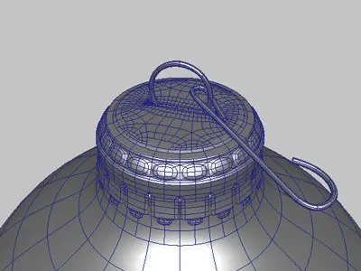 Christmas Tree Bulb Ornament 3D model