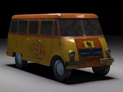 ZSD Nysa N59  Low-poly 3D model