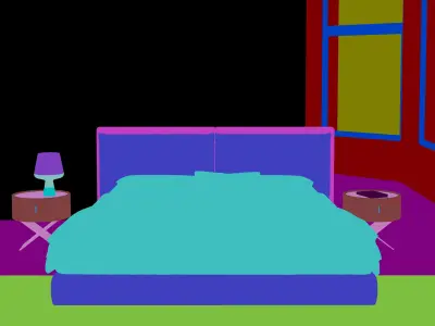 Modern Bedroom 3D model