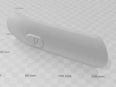 Sporty fender Non-pro and Pro with rear suspension 3D print model
