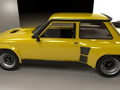 Renault 5 Turbo 2 3D model