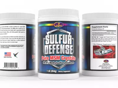 Protein Powder 3D model