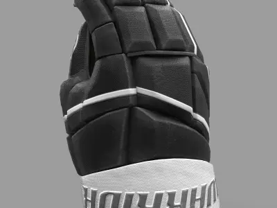 Hockey Glove Low-poly 3D model