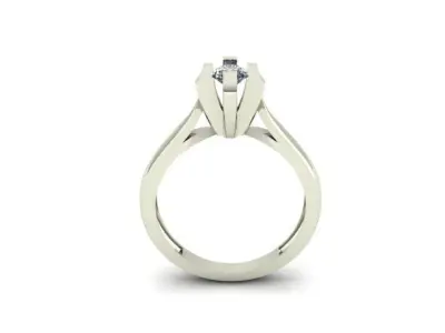 Engagement wedding ring ready to print 3D print model