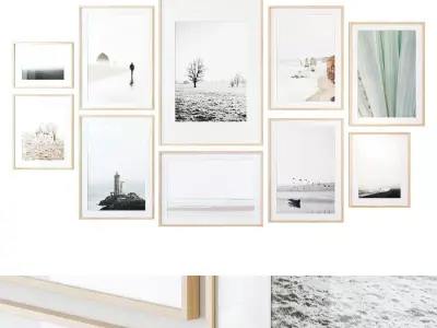 Gallery Wall 79 3D model