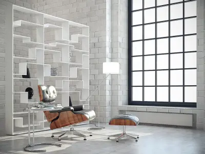 Luxury Loft Apartment 3D model