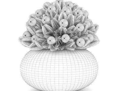 Christmas Table Decoration 1 3D model