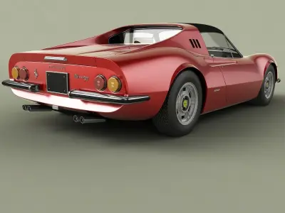 Dino Ferrari 246 GTS 3D model
