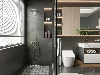 Bathroom 46 3D model