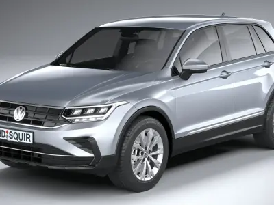 Volkswagen Tiguan 2021 3D model