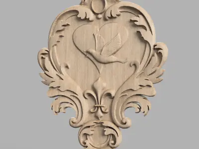 Sailing Decorative Panel 3D print model