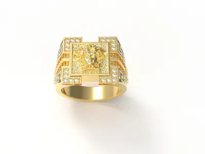 vers fashion ring for man 3D print model