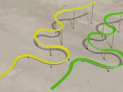 Water Slide 3D models 3D Model Pack order
