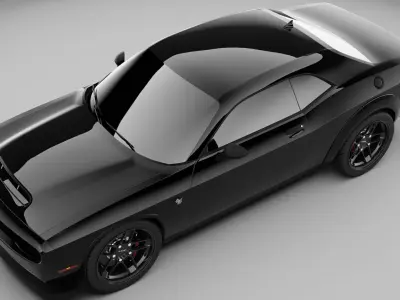 2023 Dodge Challenger SRT Demon 170 3D model