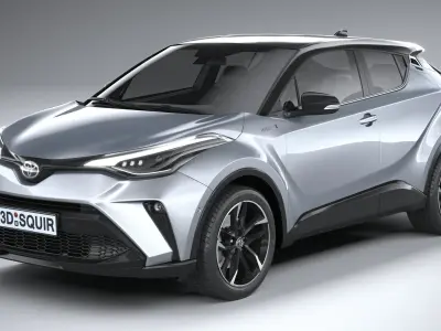 Toyota C-HR GR sport 2021 3D model