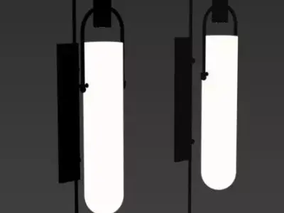 Modern Wall Light 3D model