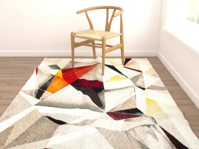 Rugs No 917 Low-poly 3D model