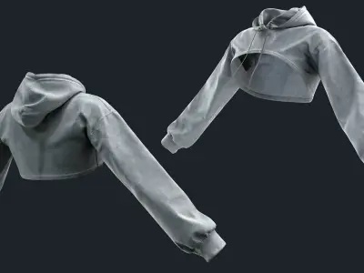 Women Sports Wear 3D model