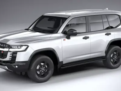 Toyota Land Cruiser GR-Sport 2022 3D model