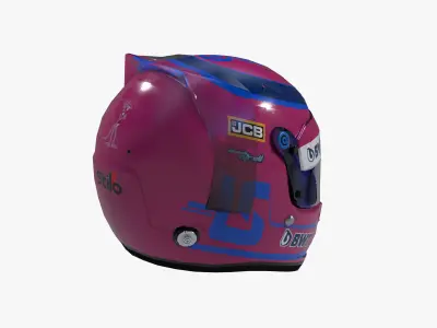 Stroll helmet 2020 Low-poly 3D model