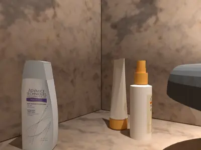 Modern bathroom  3D model