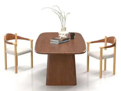 Dining set 05 3D model