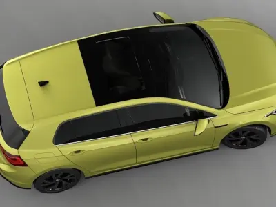 Volkswagen Golf R-Line 2020 3D model
