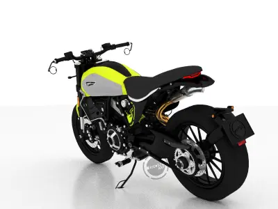 Ducati Scrambler Next Gen 3D model
