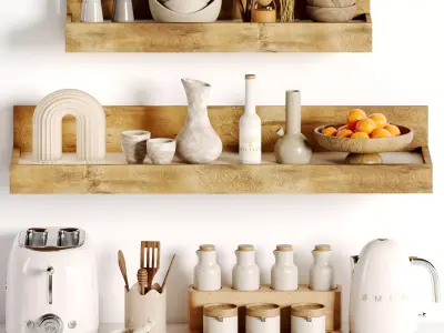 kitchen accessories 011 3D model