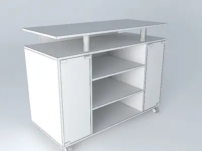 Rack Rat media rack 3D model