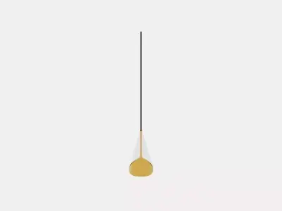 Cornet Lamp Low-poly 3D model