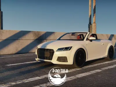 Audi TT Roadster 2015 3D model