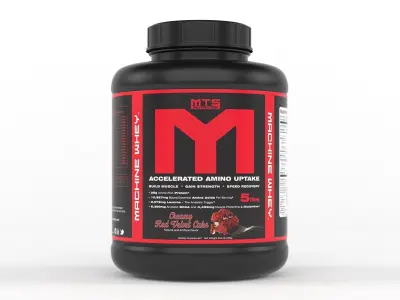 Protein with Dumbbell 3D model