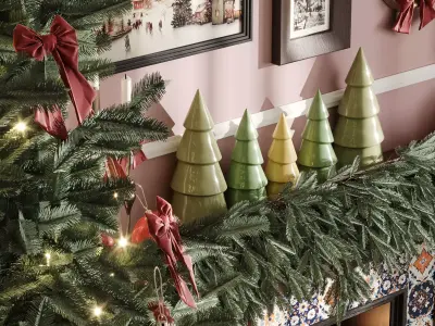 Christmas Decoration Set 05 3D model