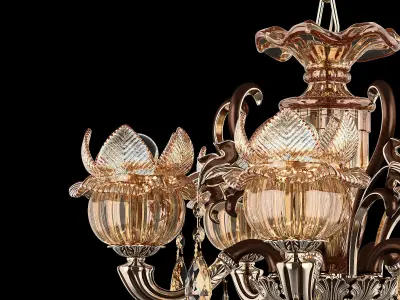 MD 89360-5 Osgona Chandelier 3D model