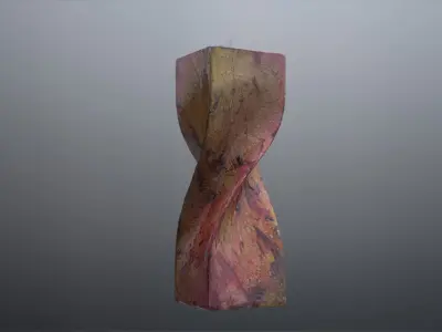 Candle Low-poly 3D model