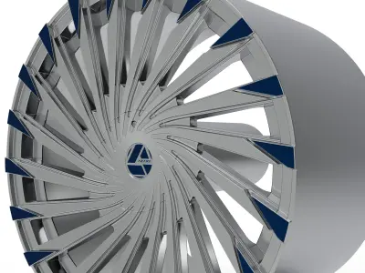 AZARA AZA-501 WHEEL 3D PRINT MODEL 3D print model